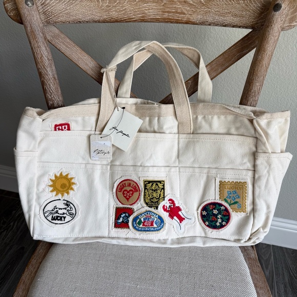 Free People Handbags - Free people Kiss My Patch Tote
